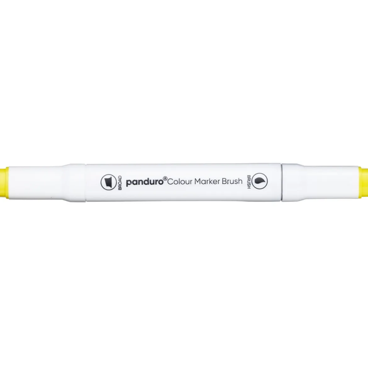 Panduro Colour Marker Brush, penselspiss og skråskjært spiss – Fresh green 44