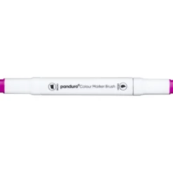 Panduro Colour Marker Brush, penselspiss og skråskjært spiss – Purple grey 88