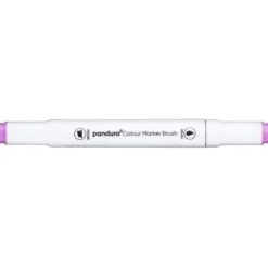 Panduro Colour Marker Brush, penselspiss og skråskjært spiss – Pale lavender 145