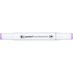 Panduro Colour Marker Brush, penselspiss og skråskjært spiss – Pale lilac 147