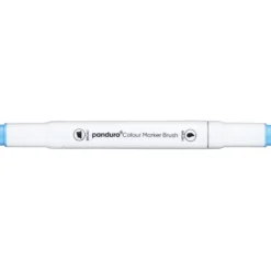 Panduro Colour Marker Brush, penselspiss og skråskjært spiss – Phatalo blue 183