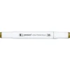 Panduro Colour Marker Brush, penselspiss og skråskjært spiss – Bronze green 42