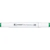 Panduro Colour Marker Brush, penselspiss og skråskjært spiss – Viridian 54