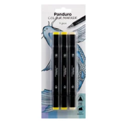 Panduro colour markers 3-pakning – Yellow tones #35, 37, 141