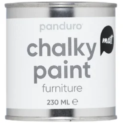 Panduro Furniture Paint, matt møbelmaling 230 ml – Cotton white