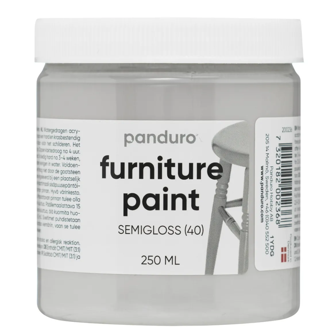 Panduro Furniture Paint møbelmaling, lysegrå 250 ml