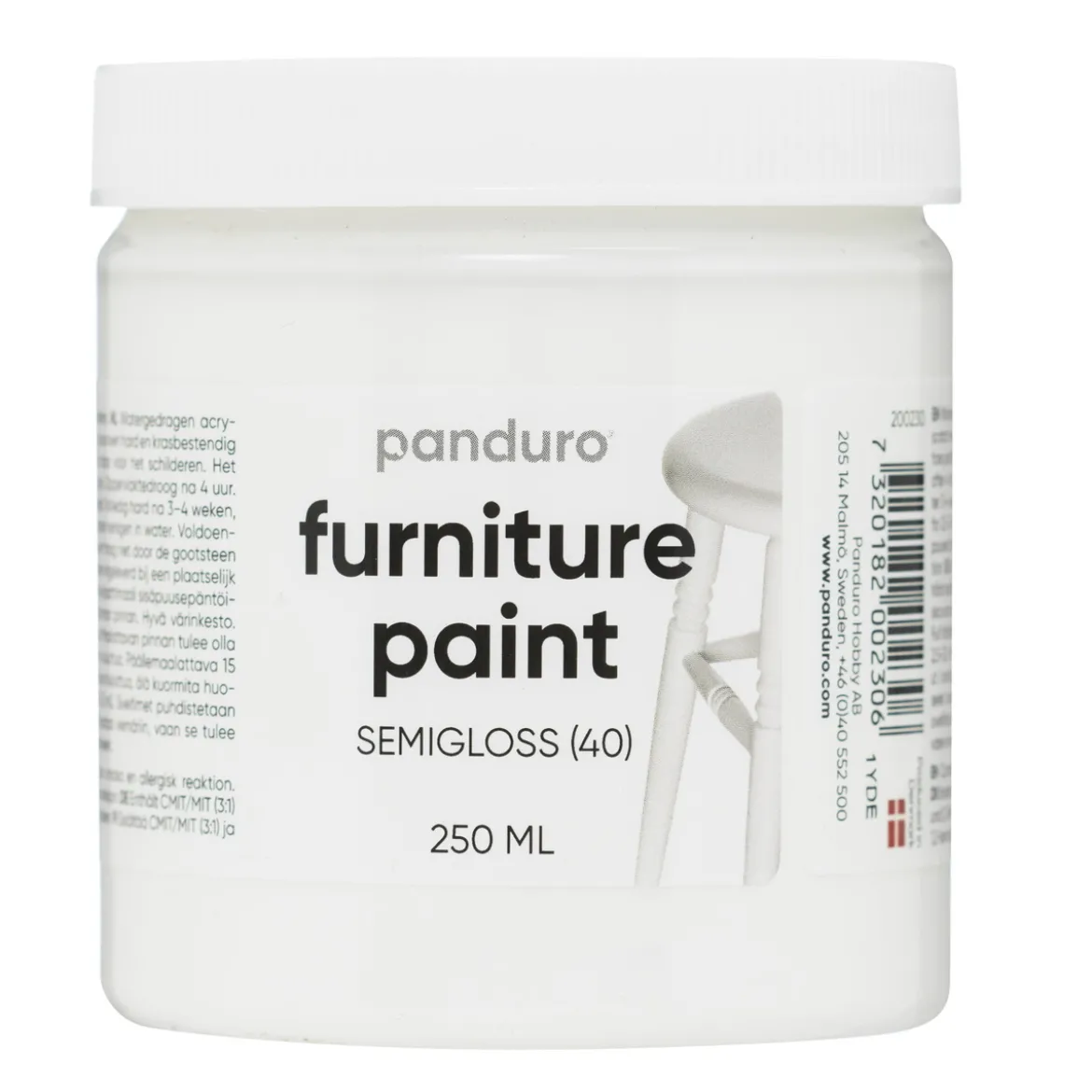 Panduro Furniture Paint møbelmaling, hvit 250 ml