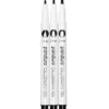 Panduro kalligrafipenner 3-pakning – 1, 2, 3 mm skrivebredde, svart pigmentblekk