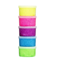 Panduro Pearl Dough 5-pakning Classic, 5×28 gram perleleire i basisfarger
