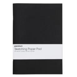 Panduro Sketch, skisseblokk med myk perm, 21×30 cm, 30 ark, 140 g/m²