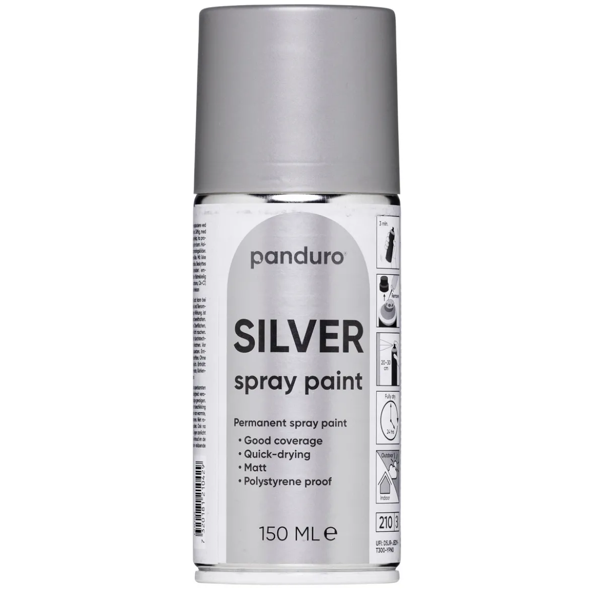 Panduro sølvspray 150 ml – matt