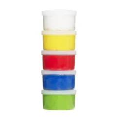Panduro Soft Dough 5-pakning Classic, 5×28 gram lekeleire i basisfarger