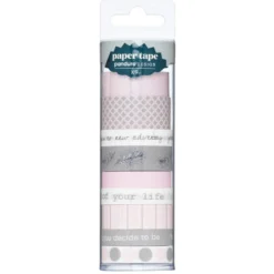 Paper Tape 9p Pink Wisdom