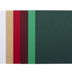 Papir i nydelige julefarger til julehobby, 48 ark i A4-format, 240 g/m²