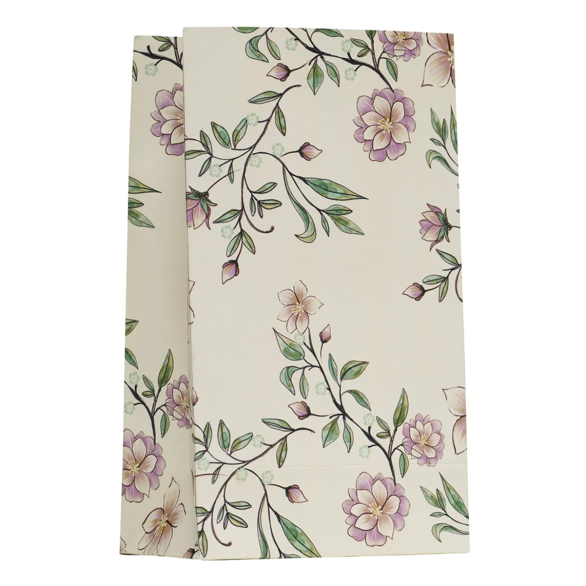 Papirposer, 24 gaveposer med blomstermotiv, 12×7×20,5 cm