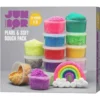 Pearl & Soft Dough Pack – 15 fargerike leirer à 28 gram