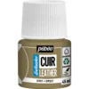 Pebeo Cuir Leather 45 ml lærfarge, farger også PU-lær – gull, metallic