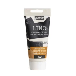 Pebeo Lino Ink 80 ml, vannbasert linoleumsfarge – Yellow Ochre