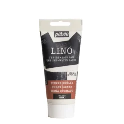 Pebeo Lino Ink 80 ml, vannbasert linoleumsfarge – Burnt Sienna
