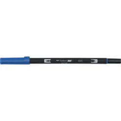 Penselpenn Tombow ABT Dual Brush Pen Deep Blue 565