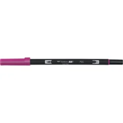 Penselpenn Tombow ABT Dual Brush Pen Hot Pink 743