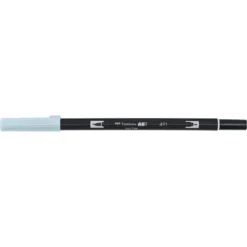 Penselpenn Tombow ABT Dual Brush Pen Glacier Blue 491
