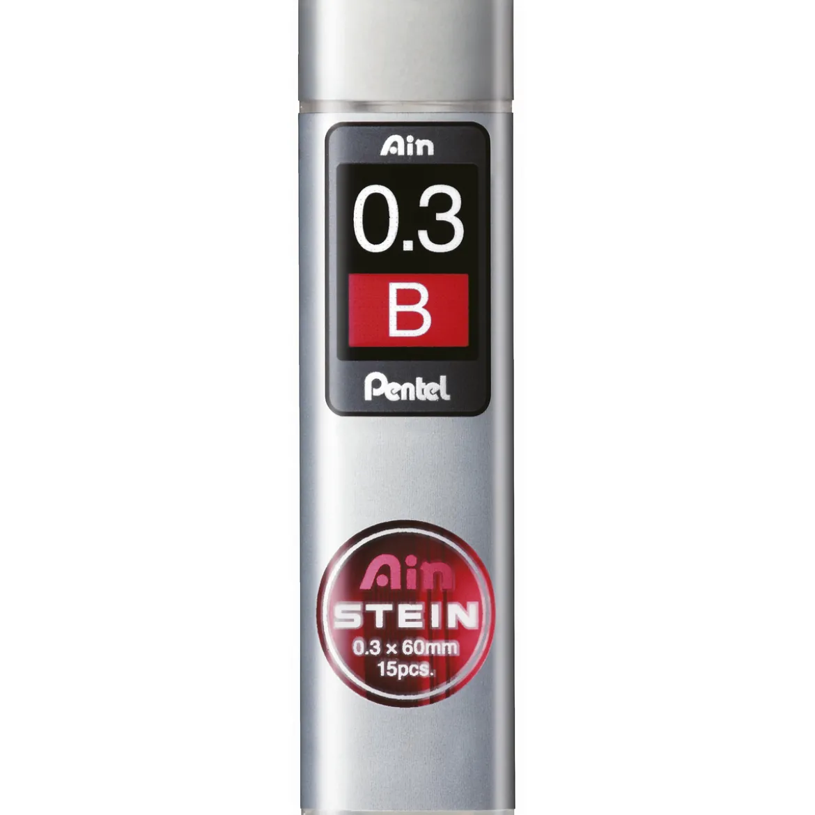 Pentel blyantstifter refill – 0,5 mm 2H. Inneholder 40 stifter.