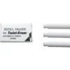 Pentel Refill E10, 3-pakning viskelær til Pentel Twist Erase og Twist Erase Click