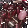 Perlemiks glass rosa nyanser