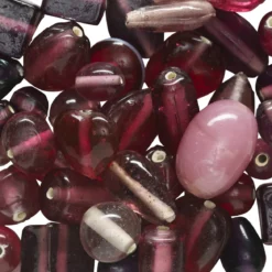 Perlemiks glass rosa nyanser