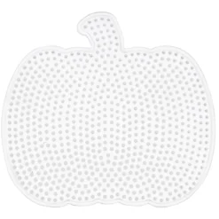 Perleplate Midi gresskar Halloween, 17×15 cm – til våre rørperler med diameter 5 mm