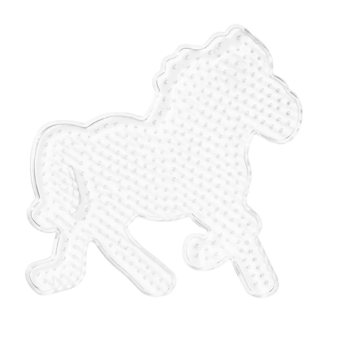 Perleplate Midi hest, 16×14 cm – til våre rørperler med diameter 5 mm