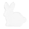 Perleplate Midi kanin, 11,5×12,5 cm – til våre rørperler med diameter 5 mm
