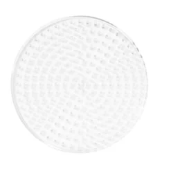 Perleplate Midi liten sirkel Ø8 cm – til våre rørperler med diameter 5 mm