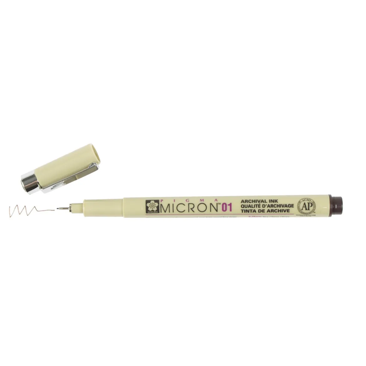 Pigma Micron 01 Sepia 0,25 mm