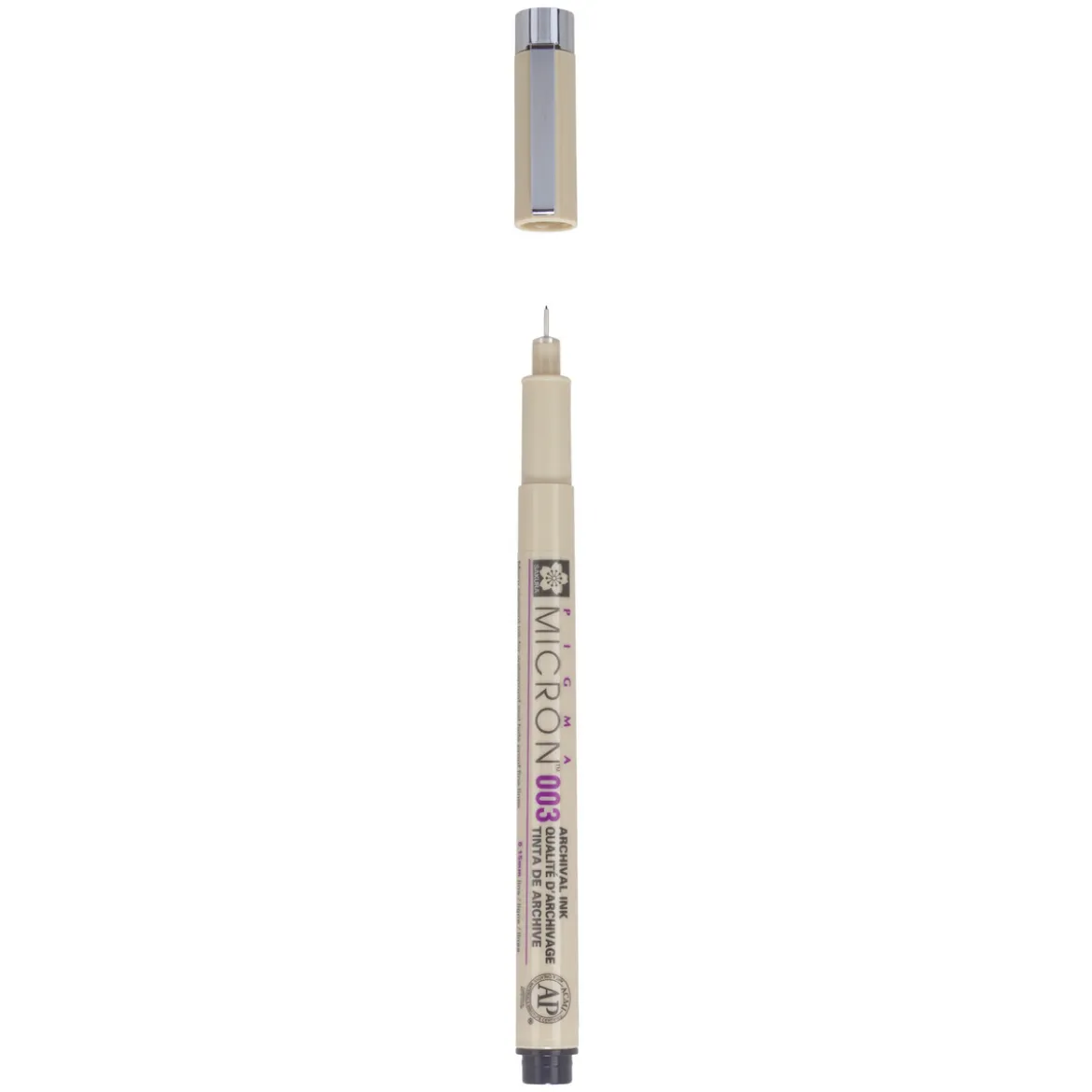 Pigma Micron 003 Sort 0,15 mm