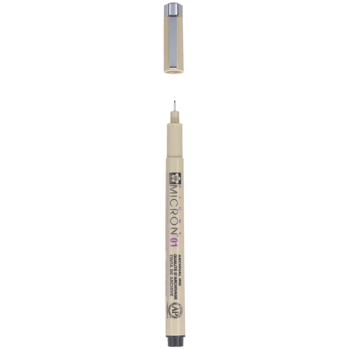 Pigma Micron 01 Sort 0,25 mm