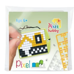 Pikselhobby Minikit gravemaskin – med nøkkelring 30×40 mm og 3×144 piksler