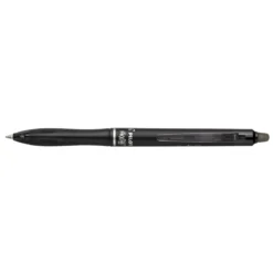 Pilot Frixion Ball+ 0,7 mm, svart kulepenn med utviskbart blekk / gelblekk