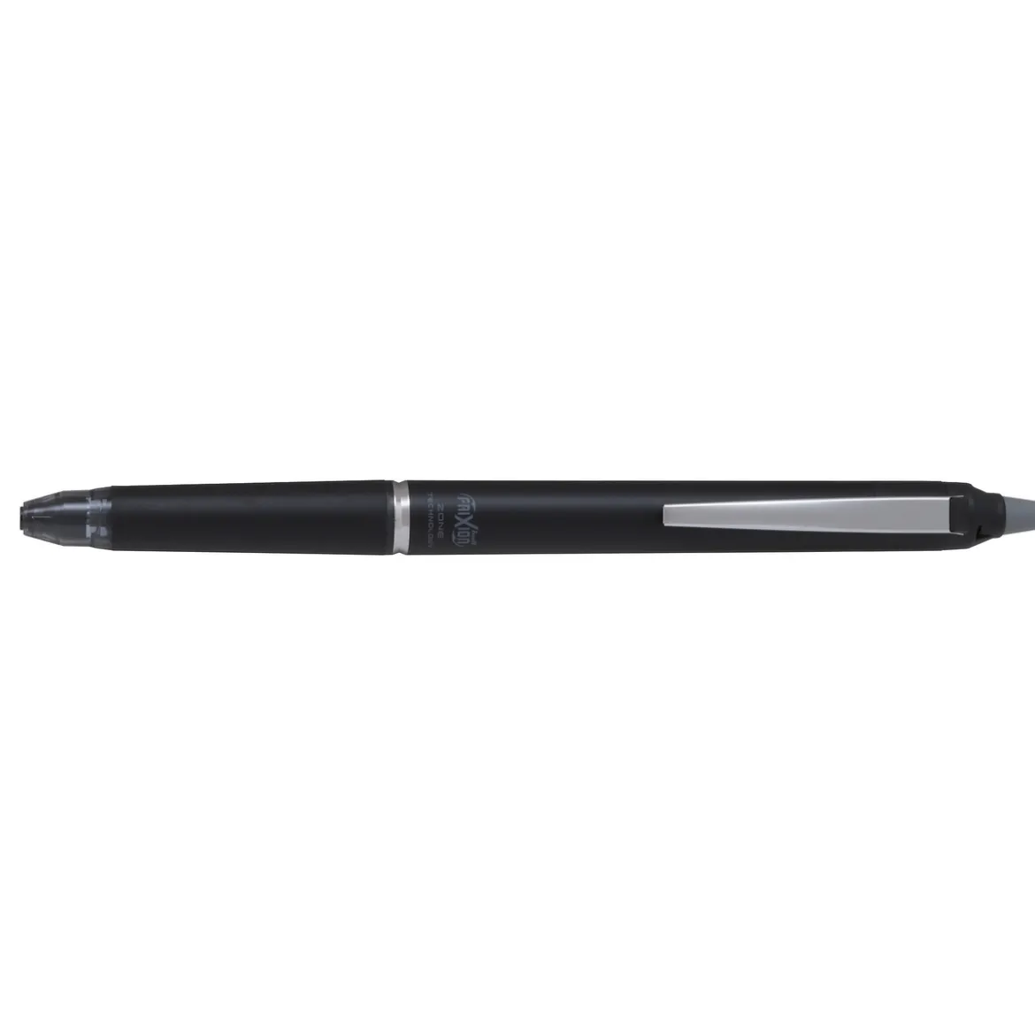 Pilot Frixion Ball Zone Black 0,7 mm, svart blekkpenn med utviskbart gelblekk