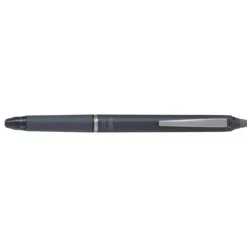 Pilot Frixion Ball Zone Grey 0,7 mm, svart blekkpenn med utviskbart gelblekk