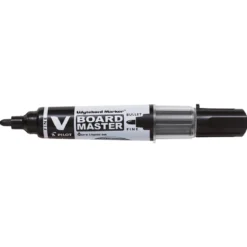 Pilot V-Board Master svart – whiteboardpenn med rund spiss