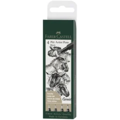 PITT artist pen sett XS-M 4pk