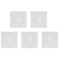 Pixelhobby XL basisplate 6×6 cm 5-pakning, pikselplater beregnet for 5×5 mm XL-piksler