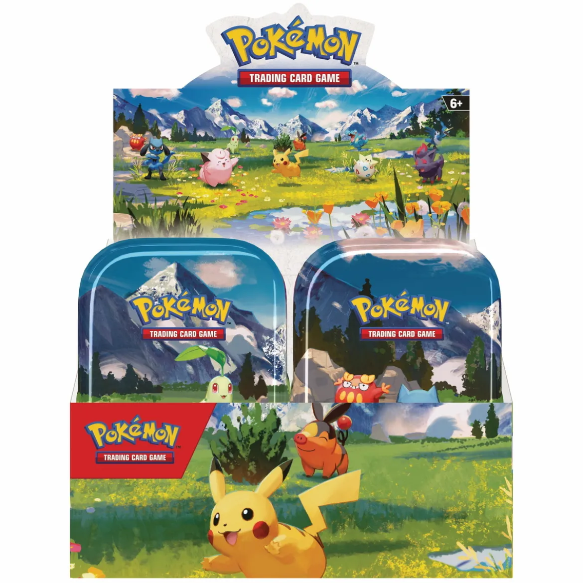 Pokémon Mini Tin Mega Evolution Ascended Heros! Pris per boks, selges assortert på nett