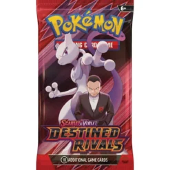 Pokémon Scarlet & Violet Destined Rivals – OBS! Prisen gjelder bare ÉN boosterpack (10+1 kort)