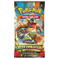Pokémon TCG Mega Evolution – OBS! Prisen gjelder kun ÉN boosterpack (10 kort)