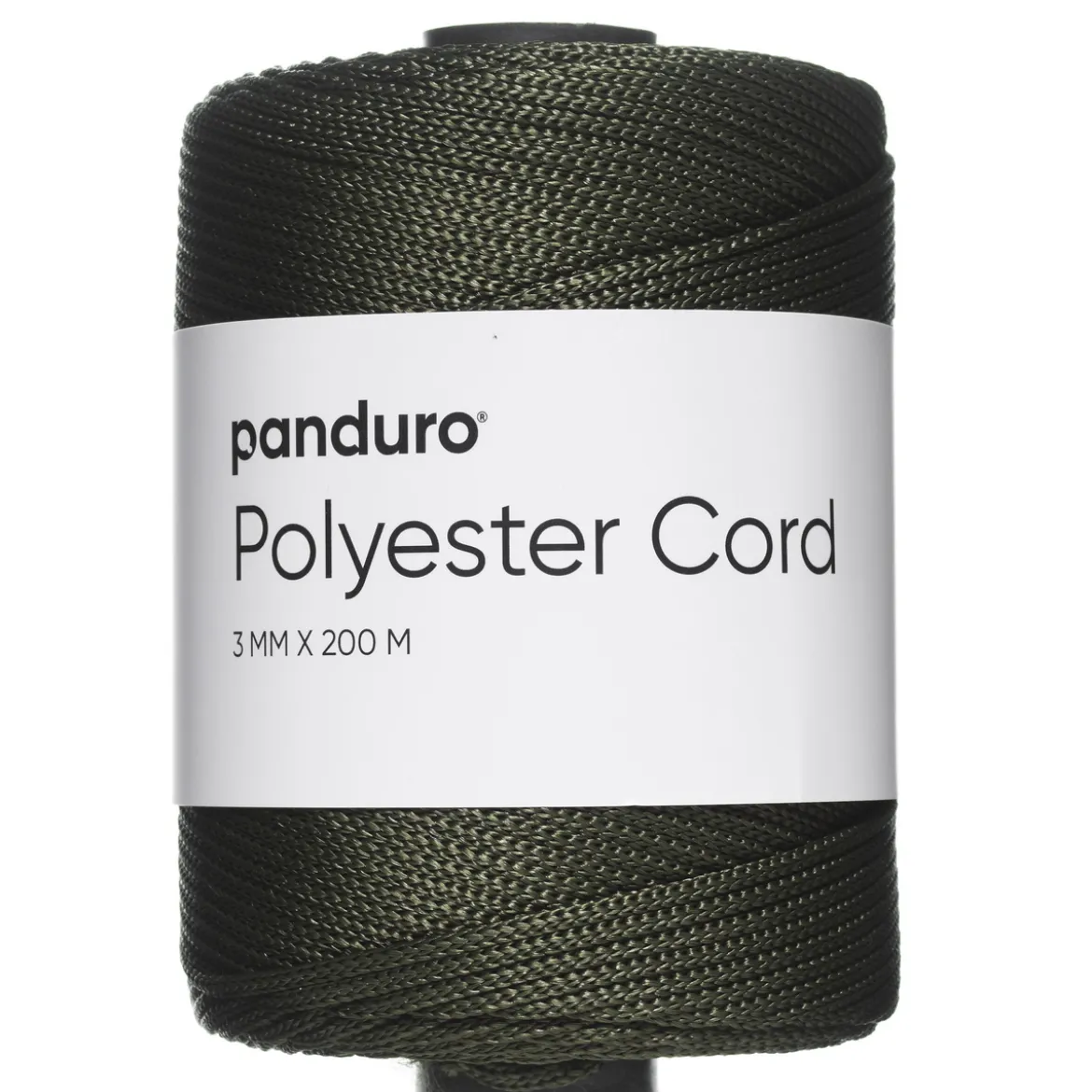 Polyestersnor 200 meter, Ø3 mm, skogsgrønn