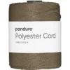 Polyestersnor 200 meter, Ø3 mm, taupe
