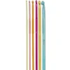 Pony fargede heklenåler 6-pakn
